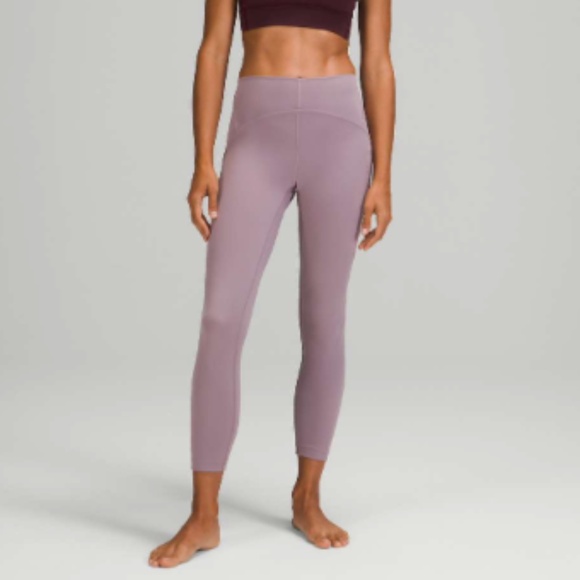 lululemon athletica Pants - LULULEMON WOMENS INSTILL HIGH RISE TIGHT LEGGINGS 25" INSEAM VIOLET VERBANA 2